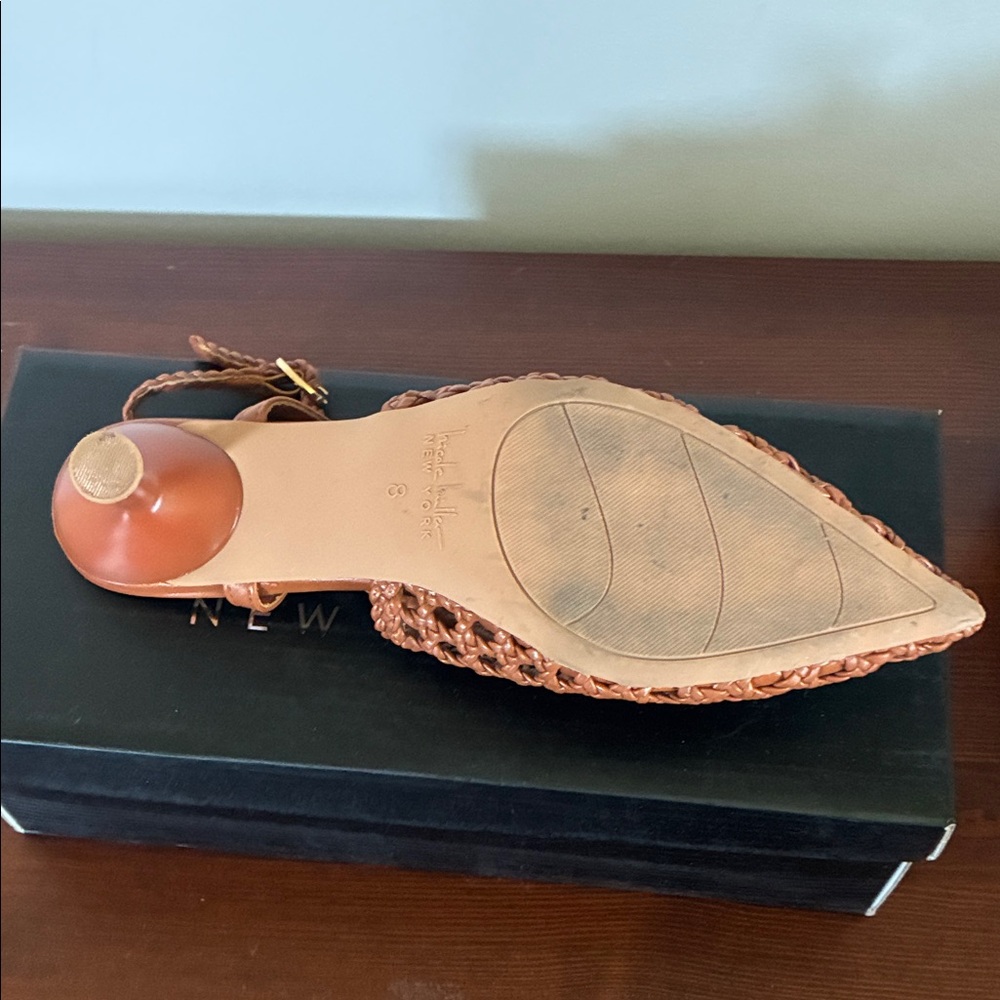 Hicola Women's Brown Heels - Picture 4 of 5
